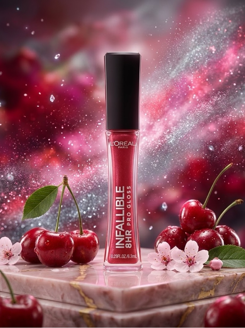 L'Oreal Paris Infallible 8 HR Pro Gloss Cherry Flash